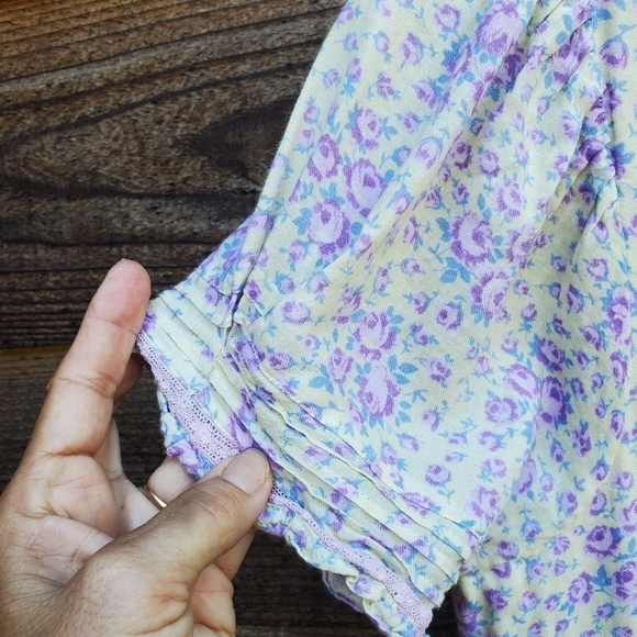 LOVESHACKFANCY Regina Crochet And Rickrack-trimmed Floral Dress SAMPLE - Picture 2 of 6